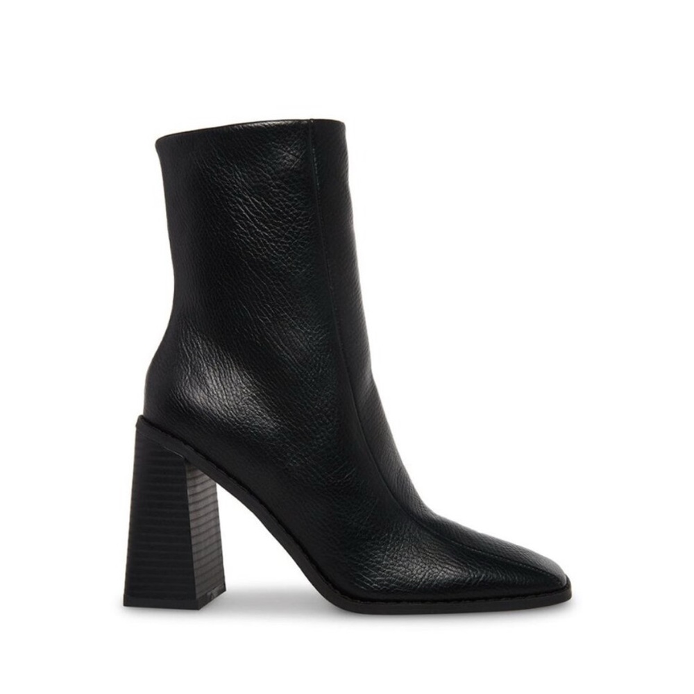 Steve Madden Black Heeled Boots